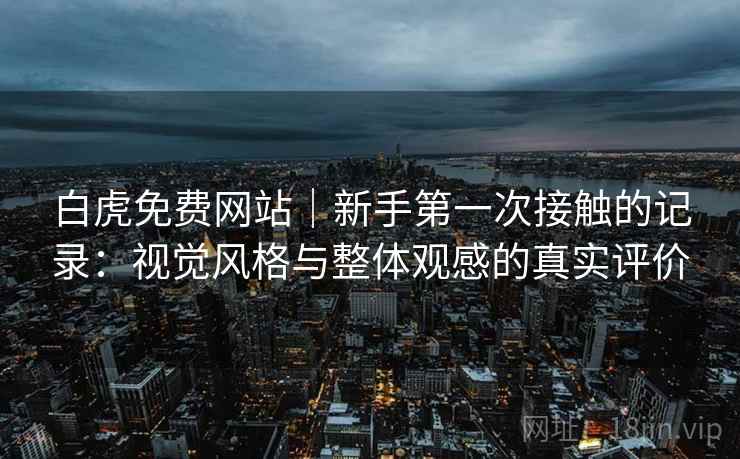 白虎免费网站｜新手第一次接触的记录：视觉风格与整体观感的真实评价