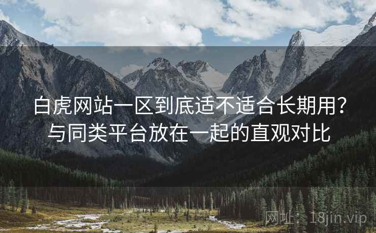白虎网站一区到底适不适合长期用?与同类平台放在一起的直观对比