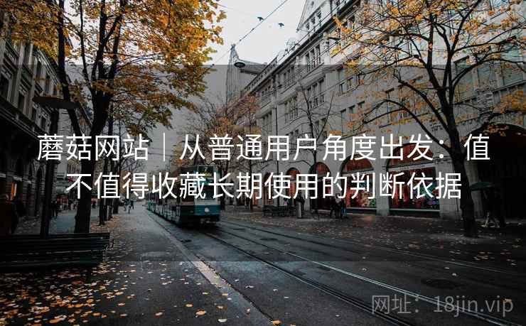 详细阅读:蘑菇网站|从普通用户角度出发:值不值得收藏长期使用的判断依据 蘑菇网站|从普通用户角度出发:值不值得收藏长期使用的判断依据