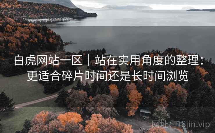 白虎网站一区|站在实用角度的整理:更适合碎片时间还是长时间浏览